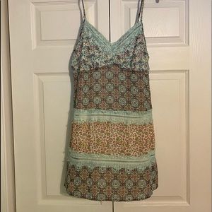 Summer dress, size Large. Small cut.